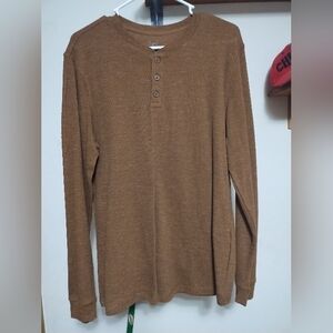 Men's George Brown Long Sleeve Sweater.